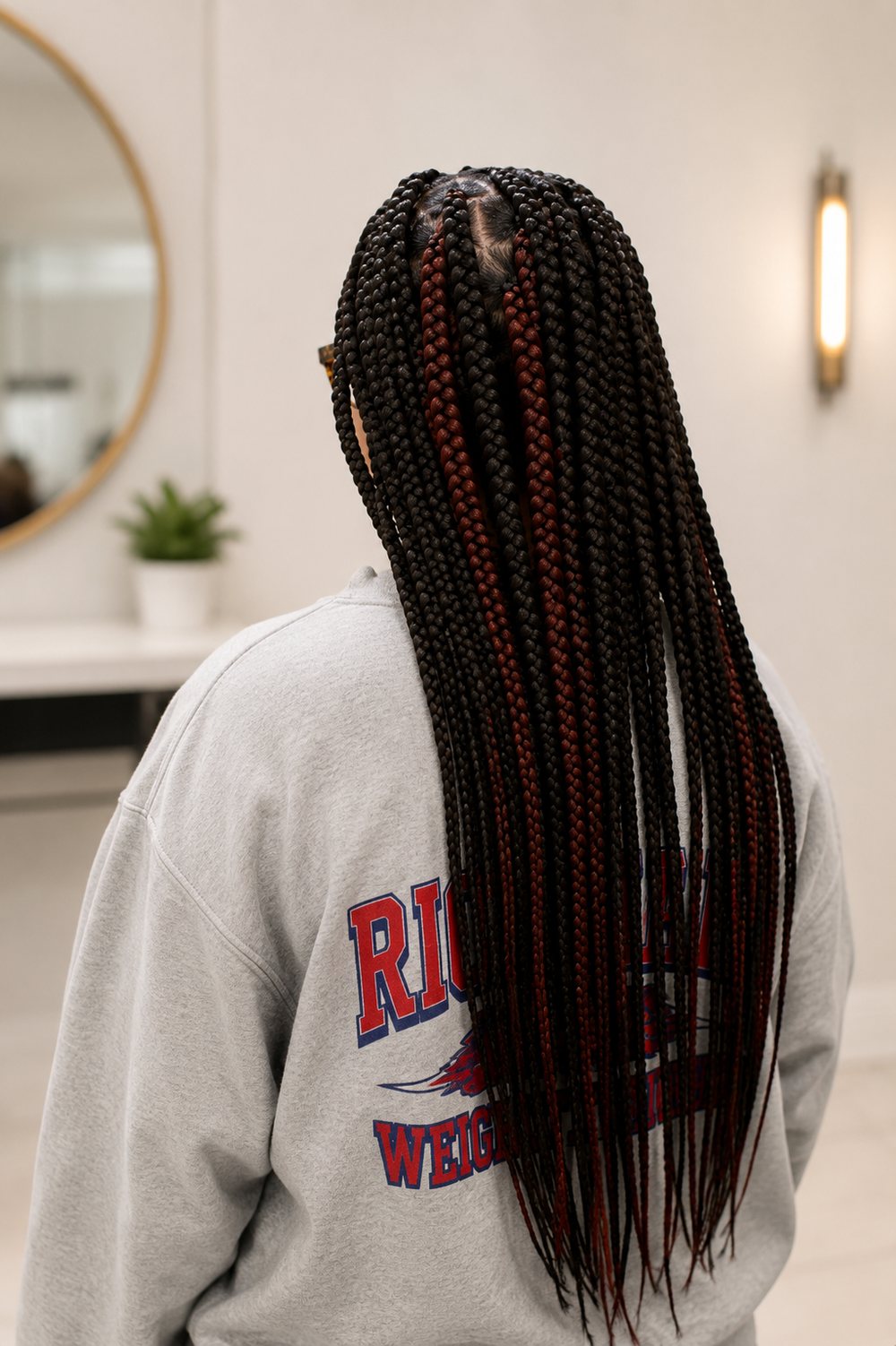 Knotless braids by Crowned by Aria